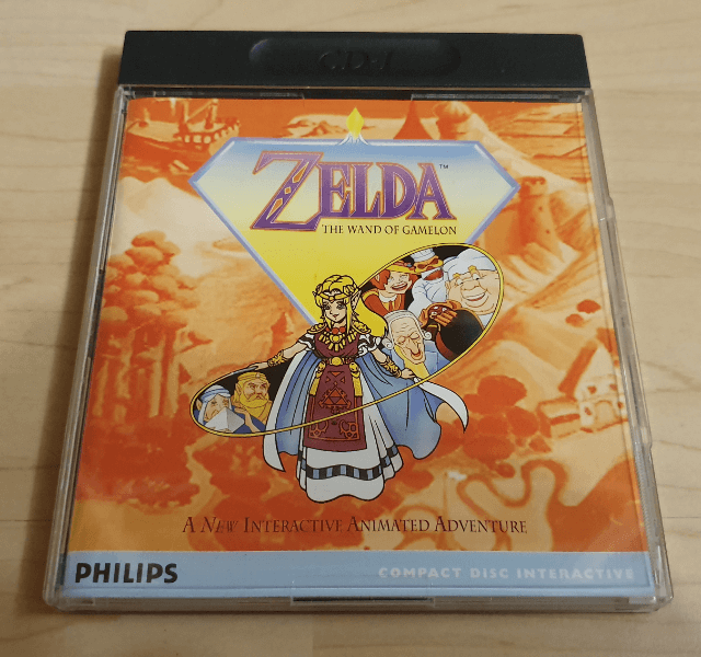 Zelda The Wand of Gamelon box art for CD-i